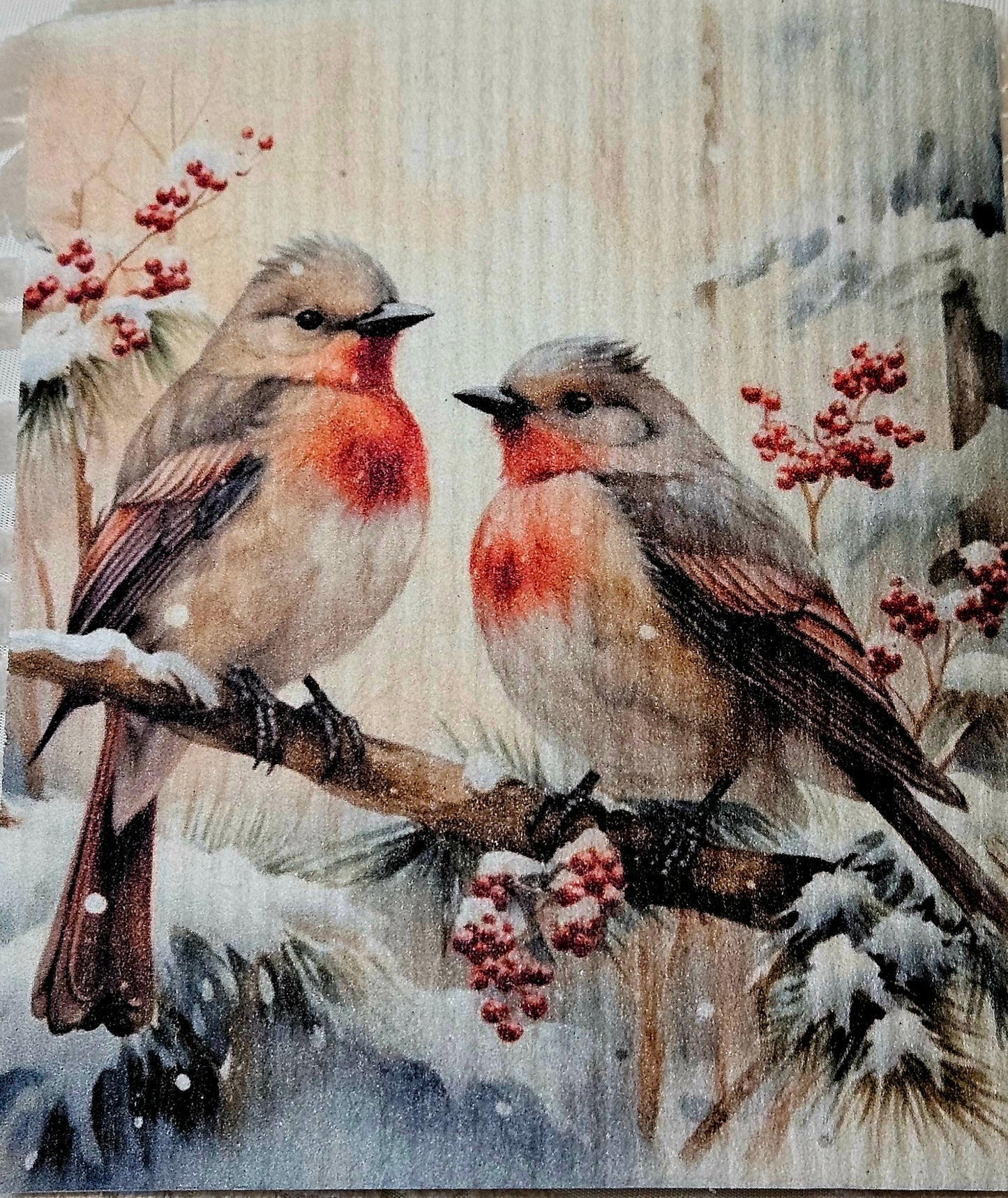 Christmas JUL vinter fåglar