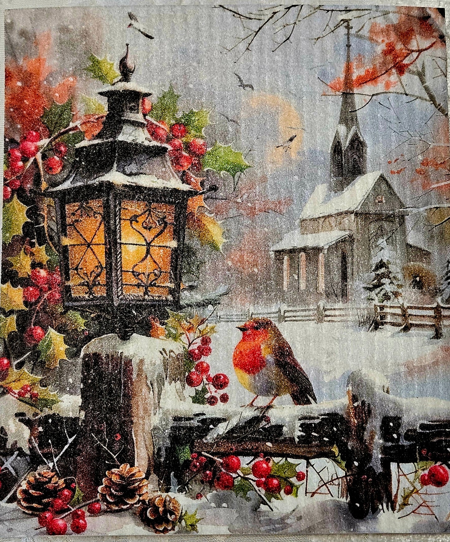 Christmas JUL vinter fågel