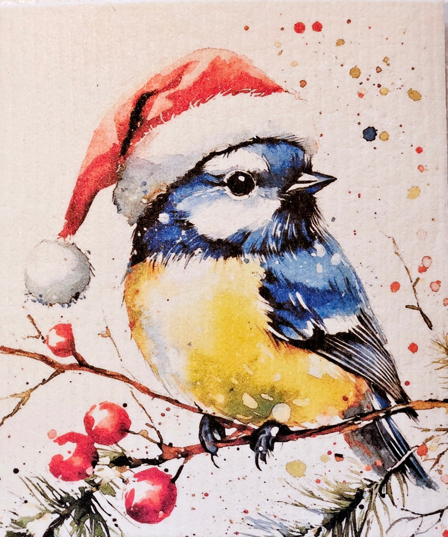 JUL Christmas fågel tomteluva