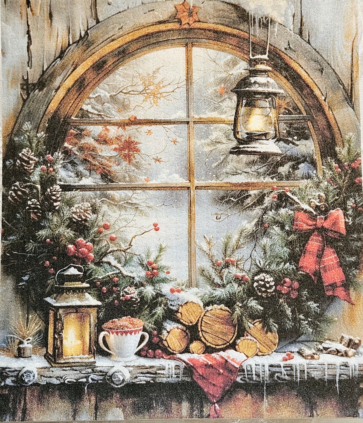 JUL Christmasvinter vinter fönster