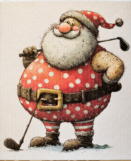 JUL vinter Christmas tomte golfare