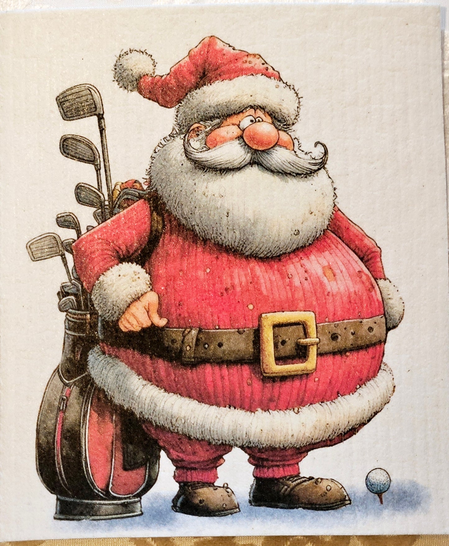 JUL vinter Christmas tomte golfare